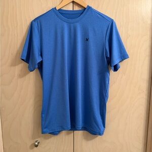 Hurley Men's Vibrant Blue Short Sleeve Tee Size Small